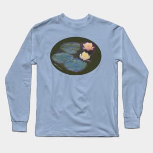 Monet's Water Lillies Long Sleeve T-Shirt